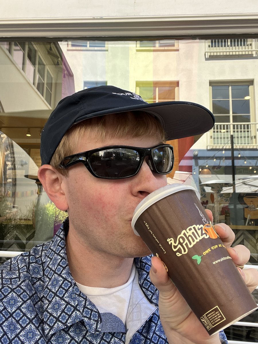 Me at Philz in Lafayette
